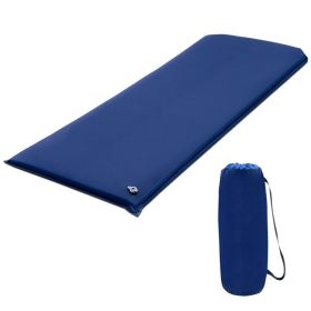 mHiking Outdoor Camping Lightweight Portable Sleeping Pad (Color: Blue, Type: Sleeping Pad)